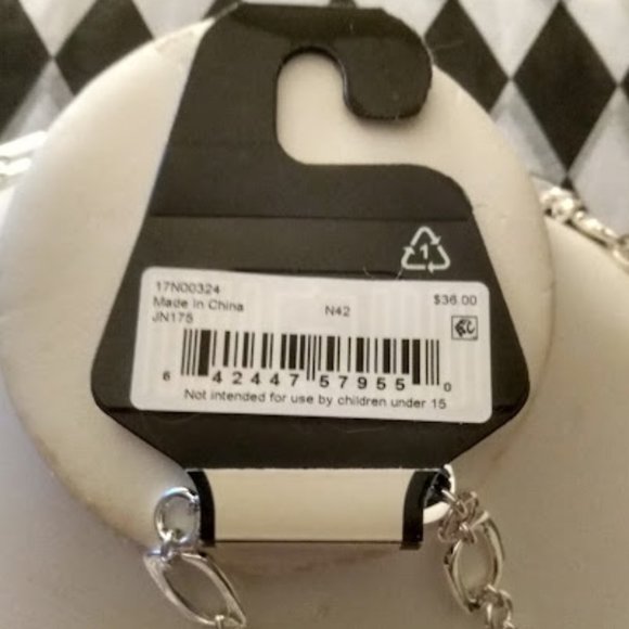 NAPIER Modern Silver Paperclip & Geometric Chain Link 42" Necklace**NEW! - Picture 5 of 7